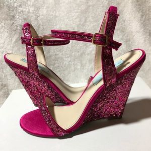 Betsy Johnson wedge heels